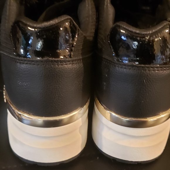 New Size 10 Mexx Wedge Healed Knitted Sneakers - Picture 4 of 7